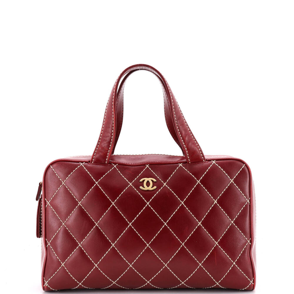 Chanel Large Surpique Boston Bag